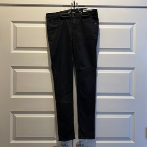 Rag & Bone Black low rise skinny twill jegging size 30